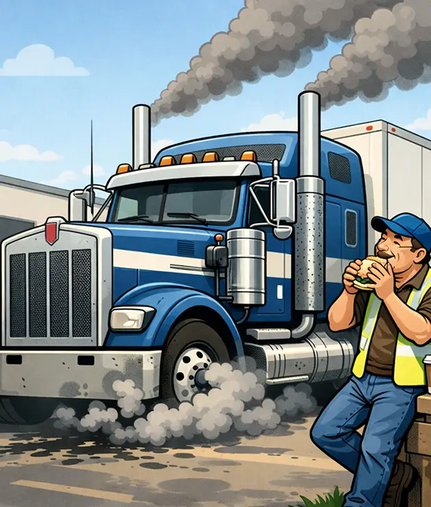 Fleet costs and fuel waste
